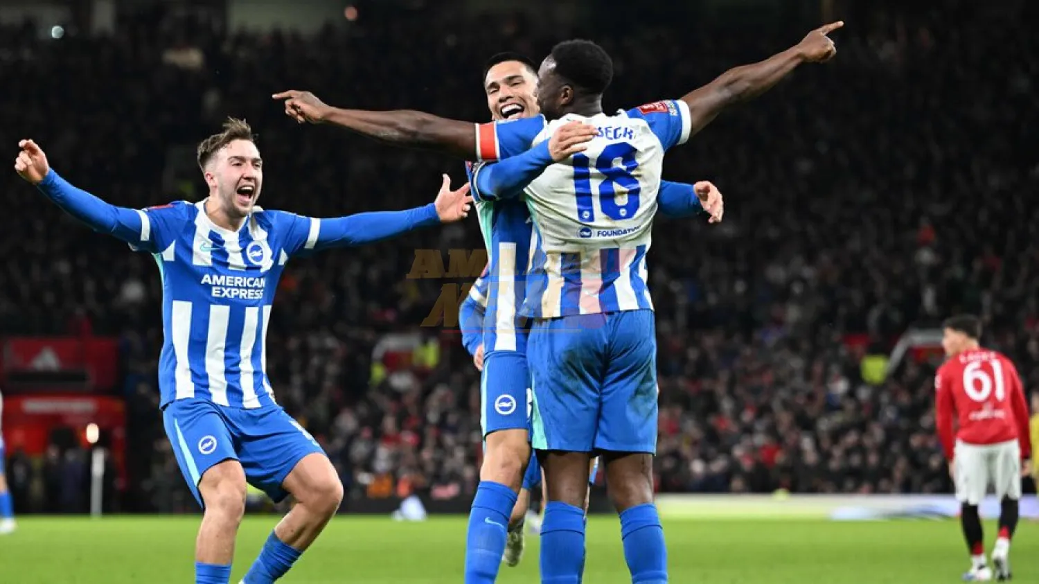 El Brighton de Diego Gómez manda al United a la lona