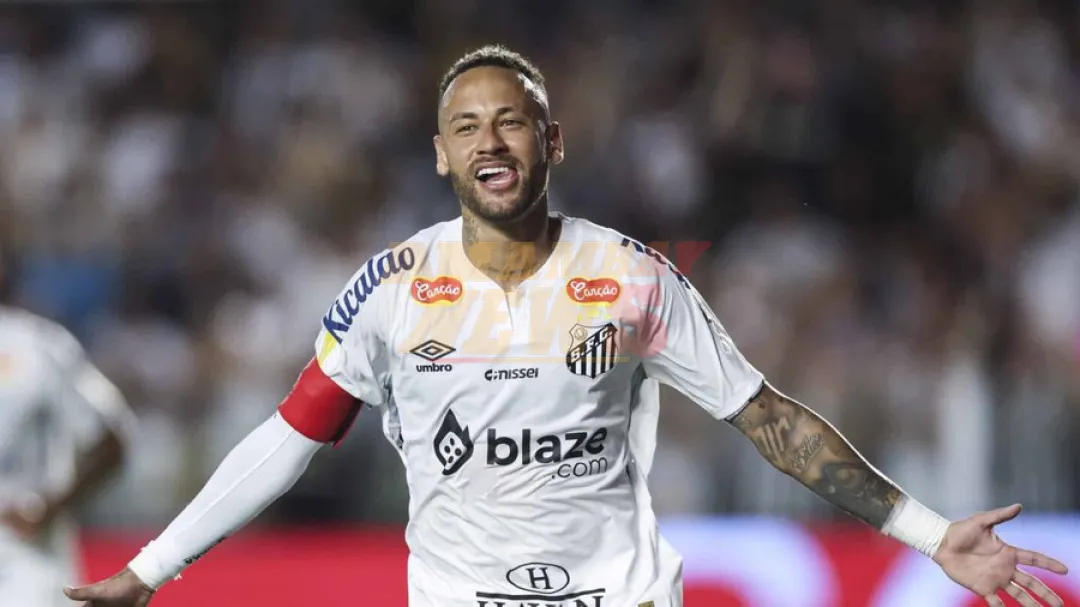 Neymar renueva con el Santos