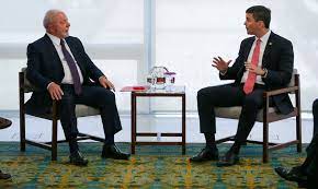 Lula y Peña discuten revisión del Tratado de Itaipu