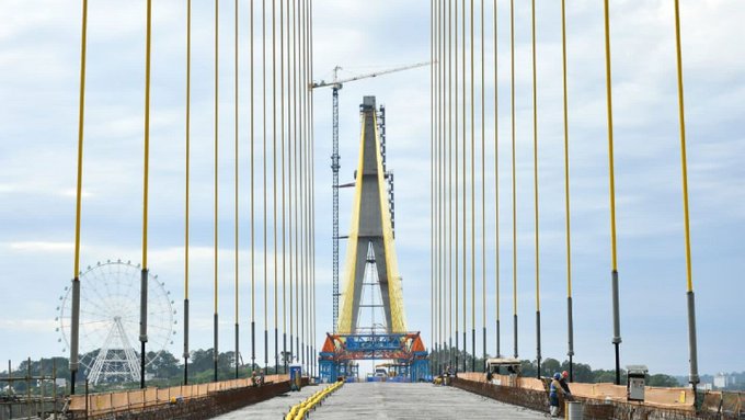 Puente de la Integración al 100%, faltan accesos y no hay fecha de inauguración