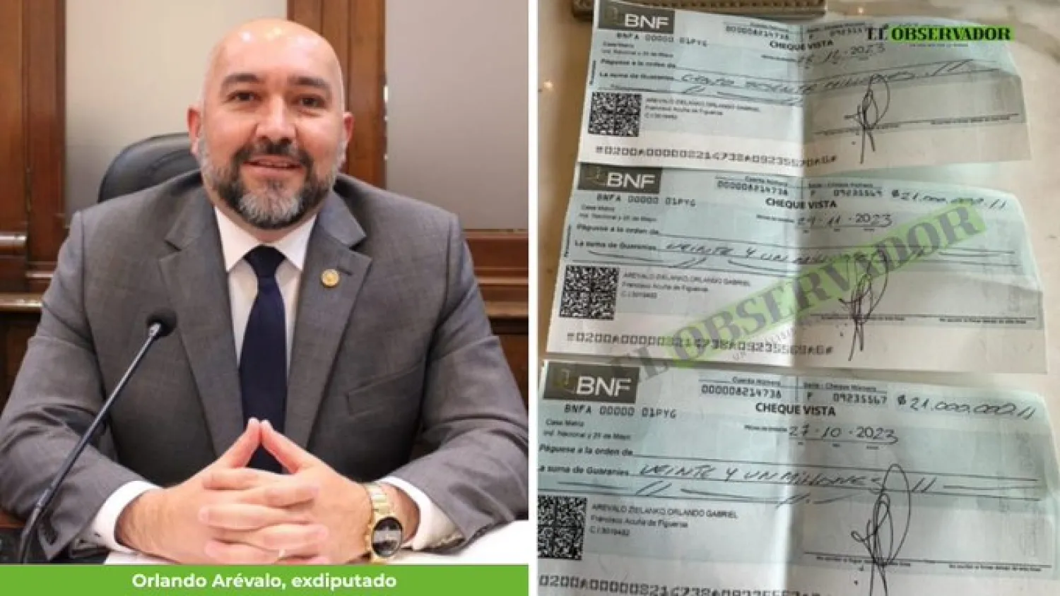 Lalo fue garante de Arévalo para préstamo de G. 202 millones a cambio de favores en Jurado