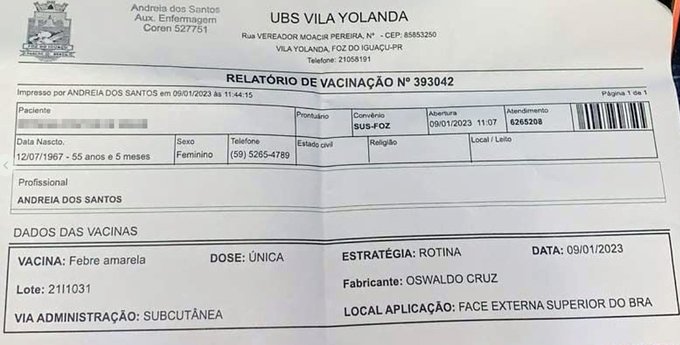 Paraguayos se vacunan contra la fiebre amarilla en Foz de Yguazú
