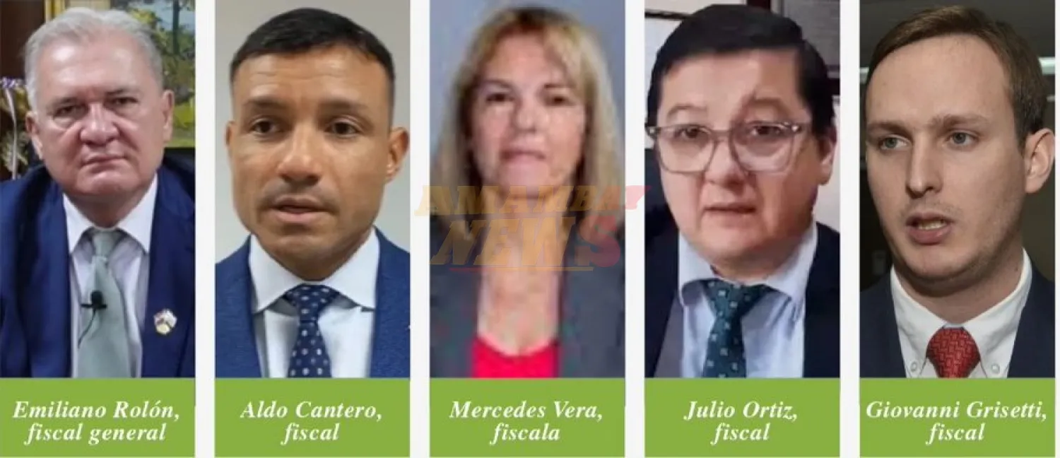 Fiscales rastreros se prestaron para acallan caso maletín y privilegios de hijo de Rolón