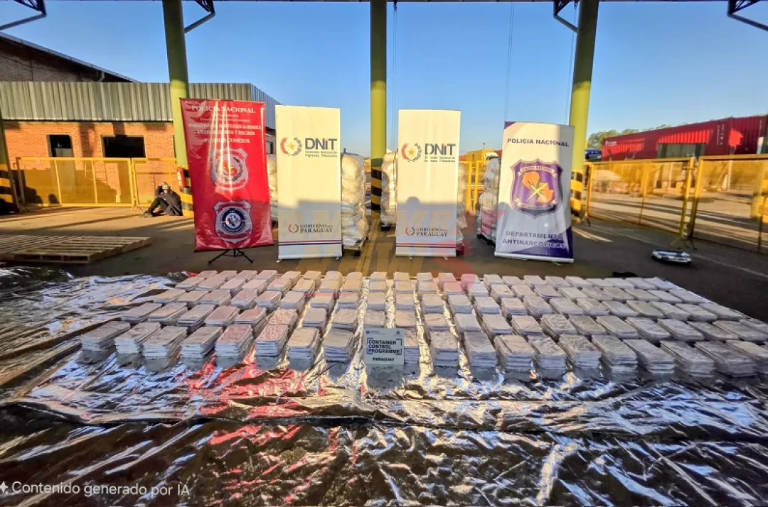 Golpe al crimen organizado es de US$ 20 millones tras incautación de más de 500 kilos de cocaína
