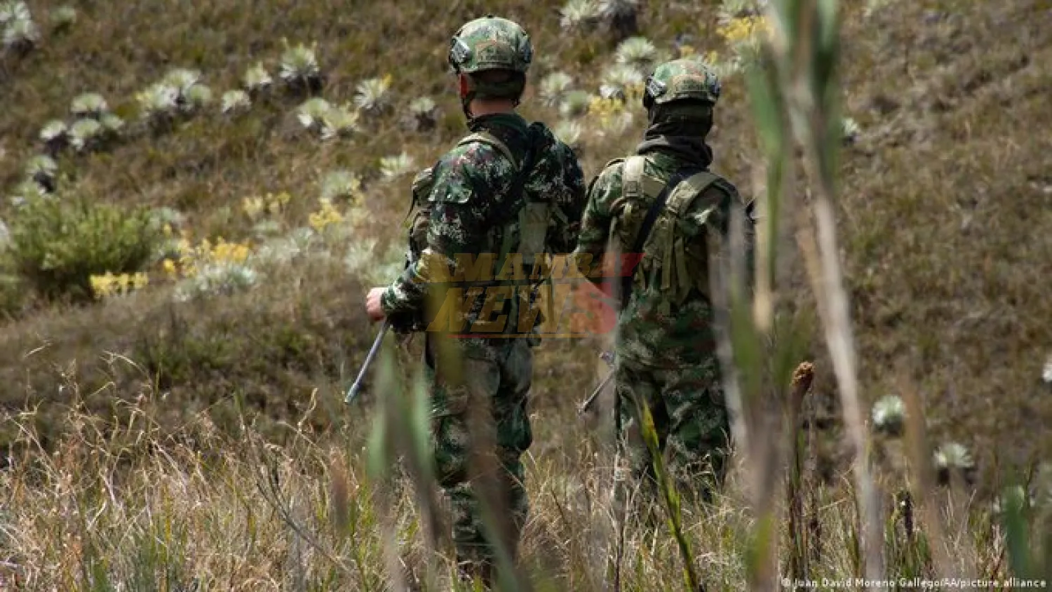 Liberan a 18 militares retenidos en enclave ELN en Colombia