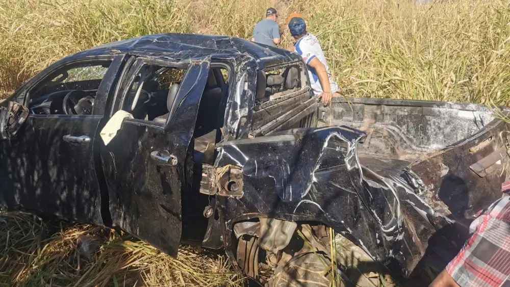 Ex intendente de San Alfredo sufre grave accidente de tránsito