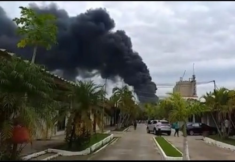Principio de incendio en INC de Villeta