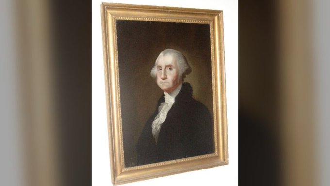 Robaron un retrato de George Washington de más de 200 años de antigüedad en Colorado