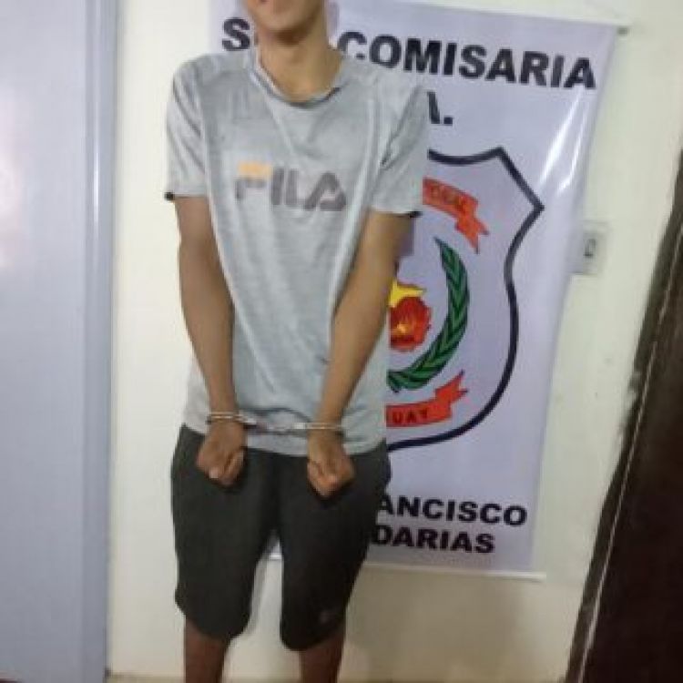 Detienen a violento joven que agredió a sus padres en Hernandarias