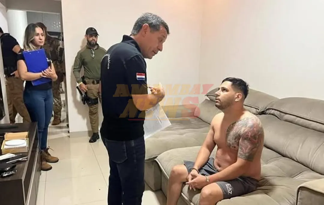 PJC: Brasileño con identidad falsa y vinculado al narcotráfico fué detenido por la SENAD
