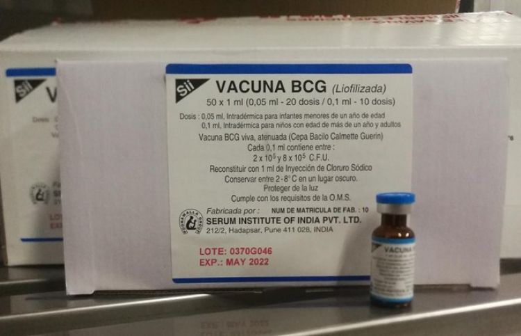 Llegaron al país 100.000 dosis de BCG para proteger a recién nacidos