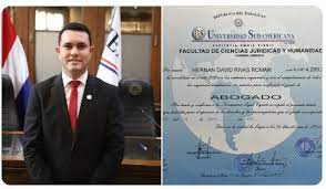 Certificado de Rivas refiere que fue alumno distinguido e ingresó en 2011 en filial Luque