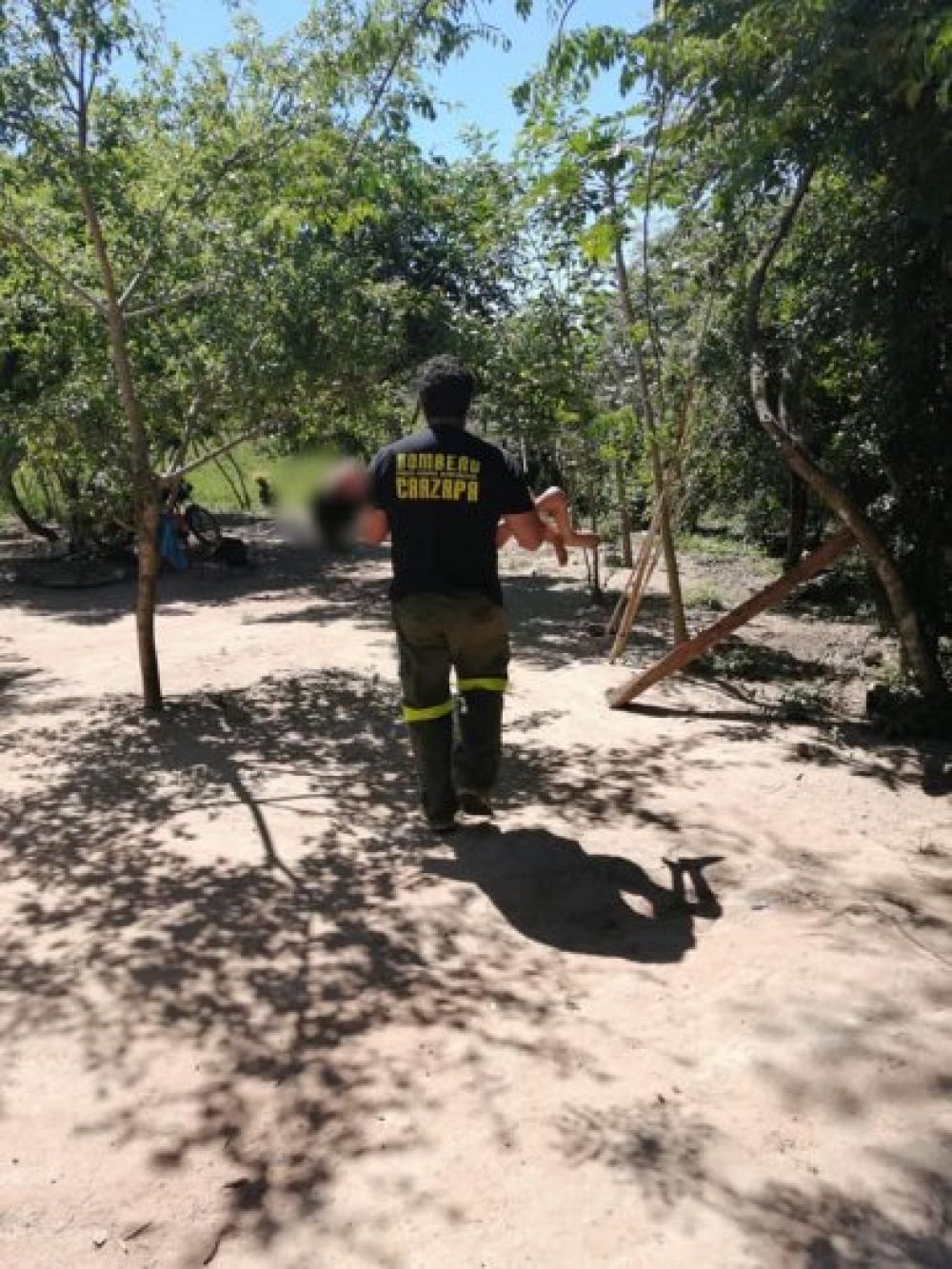 Bomberos rescataron a una adolescente con desnutrición severa en Caazapá