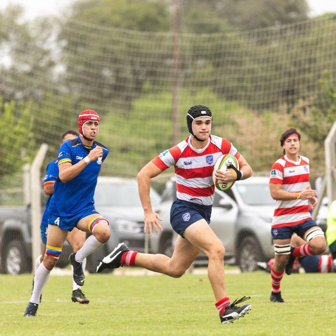 Gran inicio de los Yacarés en el Sudamericano M18 de Rugby