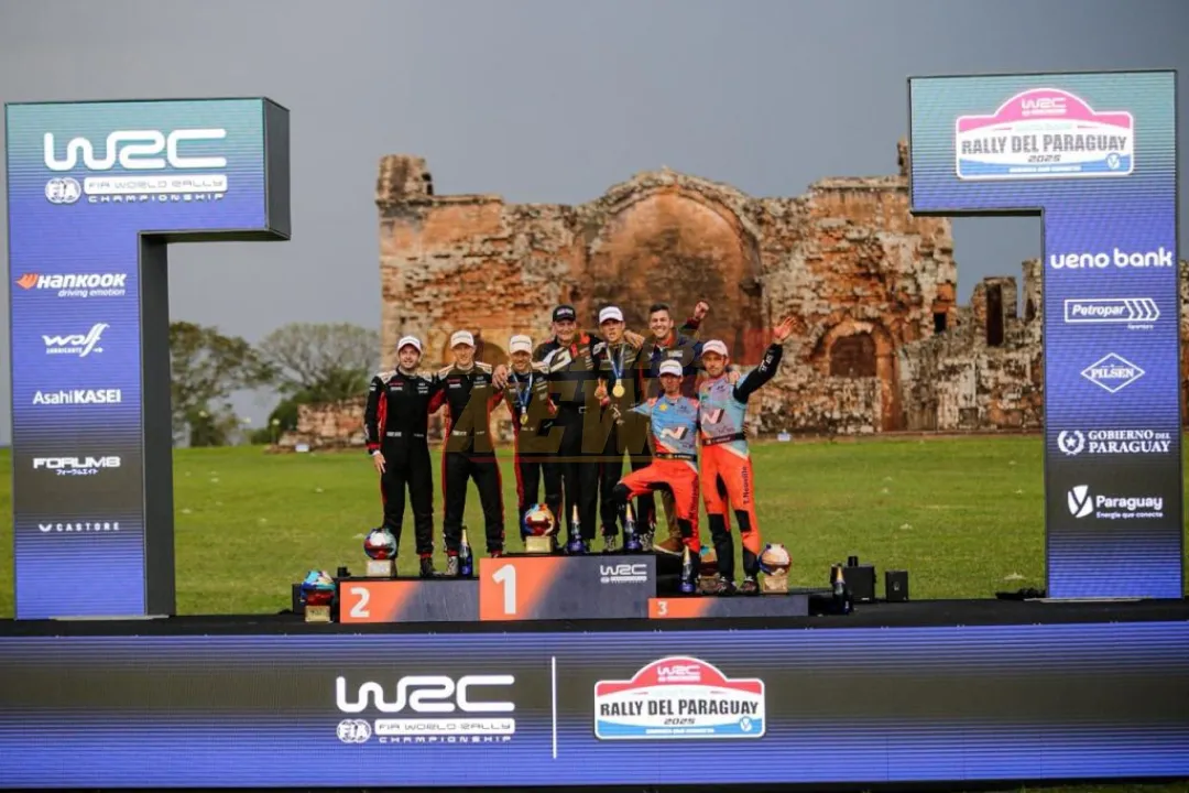 Concluye exitosamente la primera edición del Rally Mundial en Paraguay