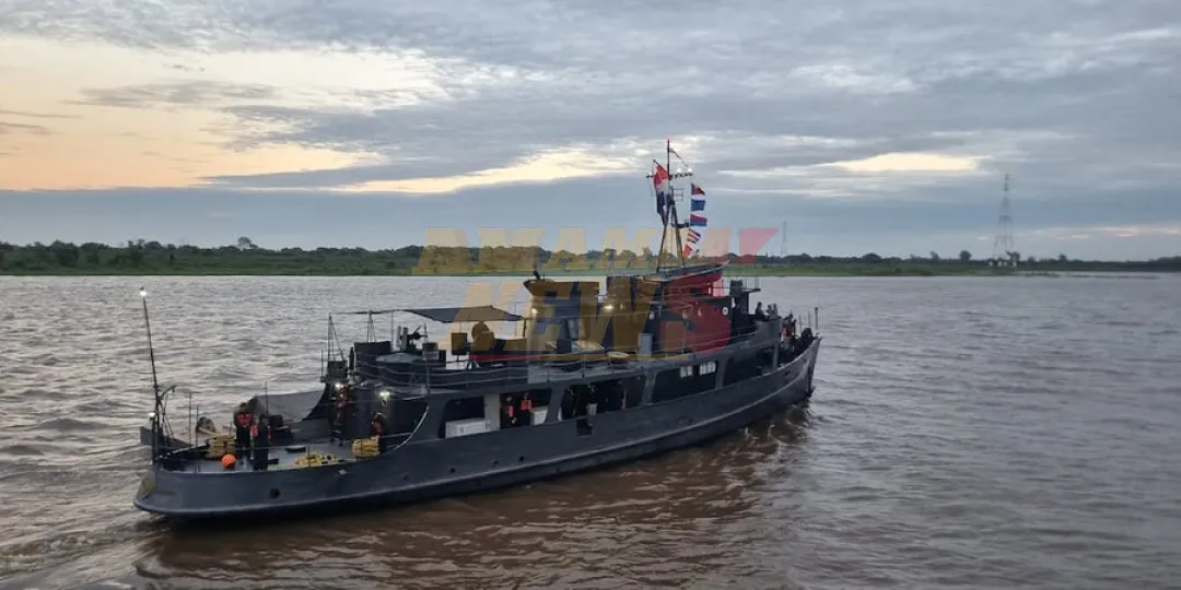 Envían buque con asistencia para pobladores de Alto Paraguay