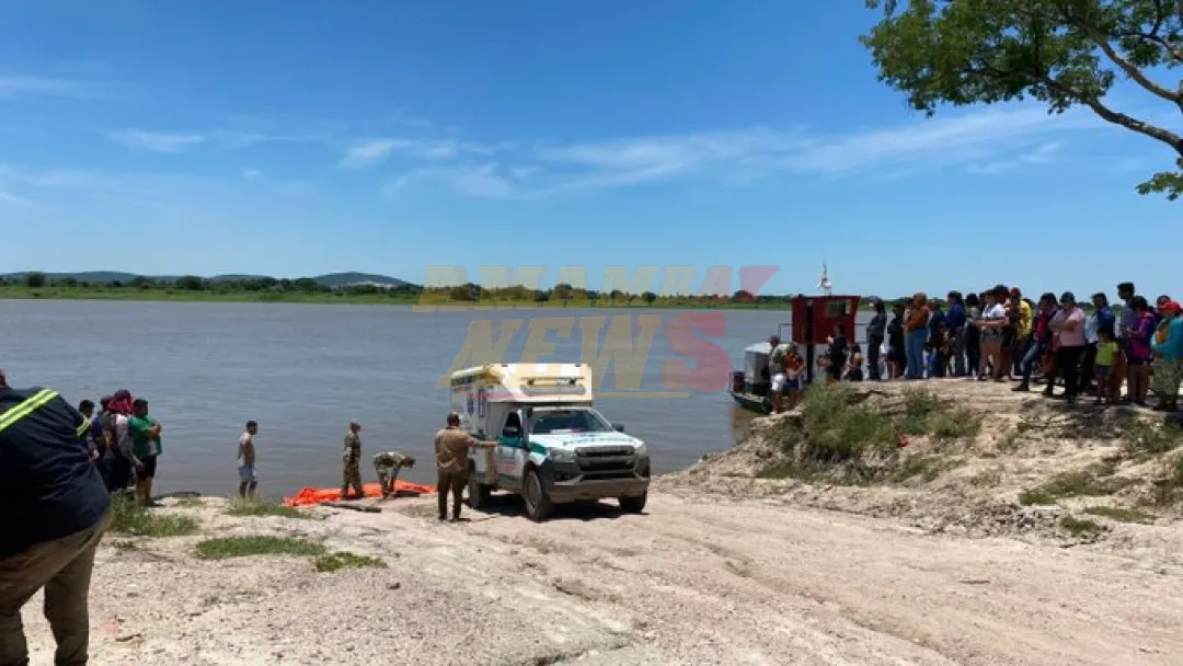 Puerto Casado: Hallan a joven que murió trabajando en una balsa en el río Paraguay