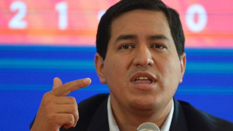 Arauz renunció a la presidencia de la fuerza correista Fuerza Compromiso Social