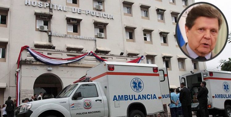 Euclides destaca atención médica de primer nivel en el Hospital de Policía