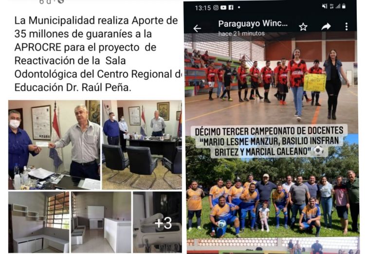 Docentes de la APROCRE son “malagradecidos” con el intendente y Gobernador de Amambay