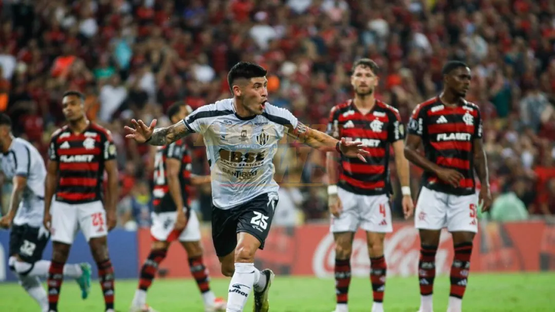 Golazo de Florentín en el “Maracanazo” al Flamengo