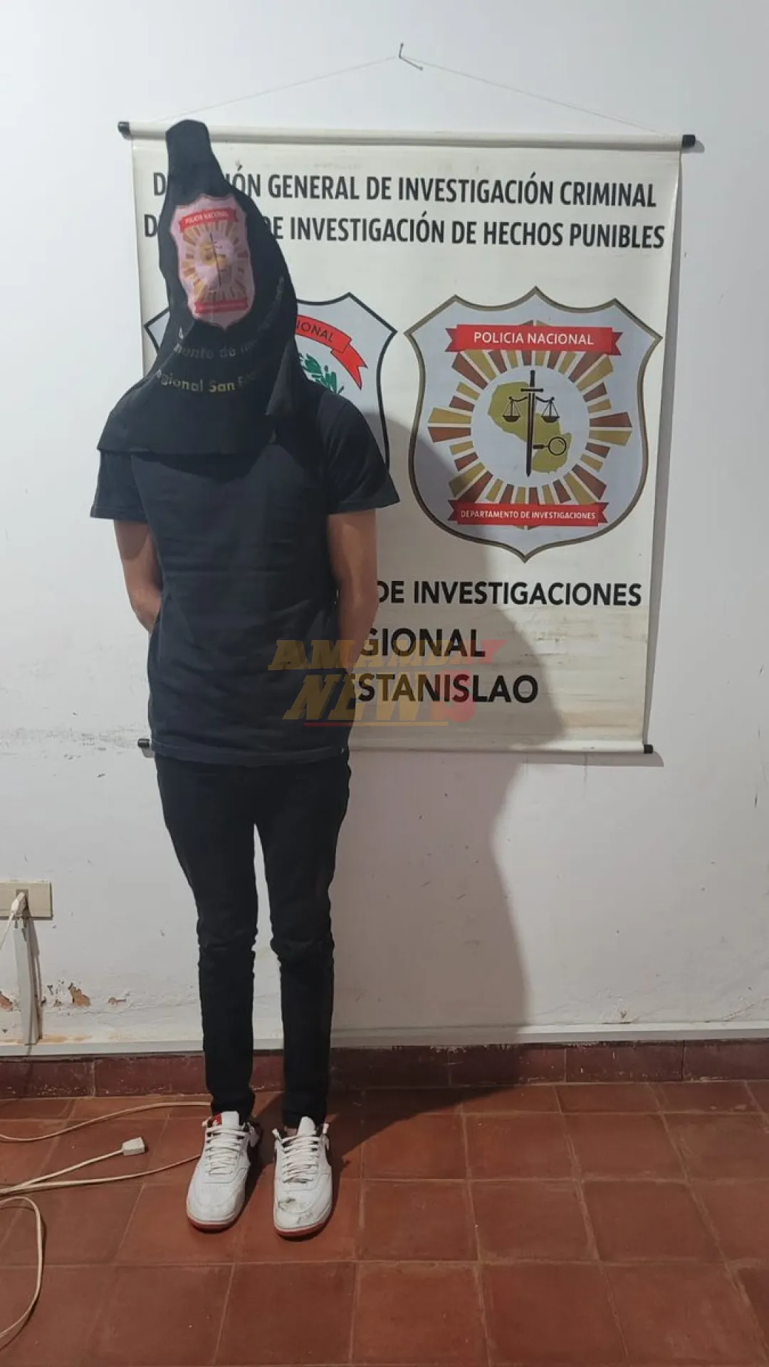 Allanamiento de vivienda, detención de un hombre e incautación de evidencias