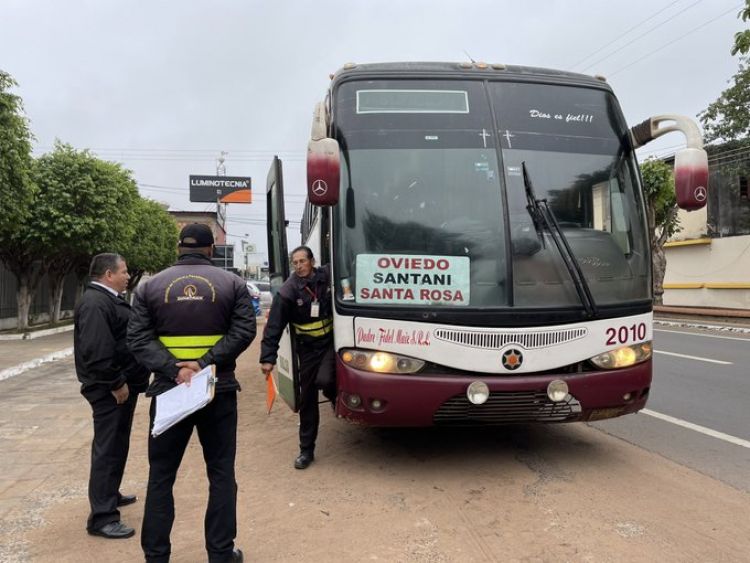 Dinatran reajusta precios de pasajes al interior
