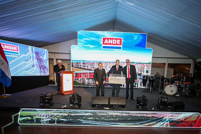Inauguran subestación Yguazú 500 KV de la ANDE