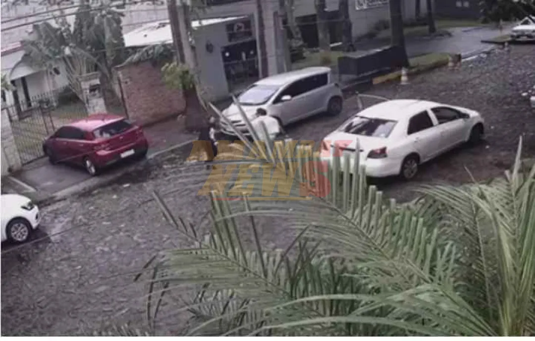 VIDEO: Joven fue agredida por chofer de Bolt en el barrio Tembetary, de Asunción