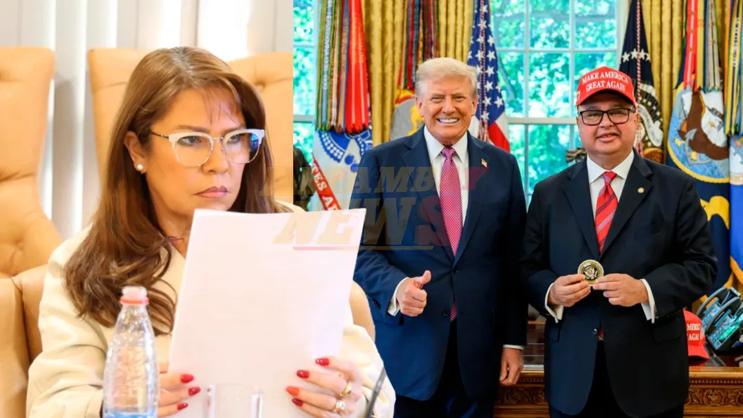 Celeste Amarilla trata de bochornosa la foto de Leite con Trump: “Se fue a payasear”