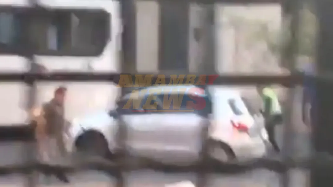 Roce de vehículos acaba con disparos y un detenido en una zona escolar en Asunción