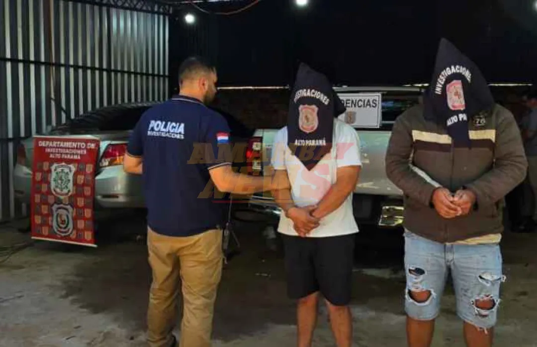 Desmantelan taller clandestino vinculado al robo y desarme de vehículos en Ciudad del Este