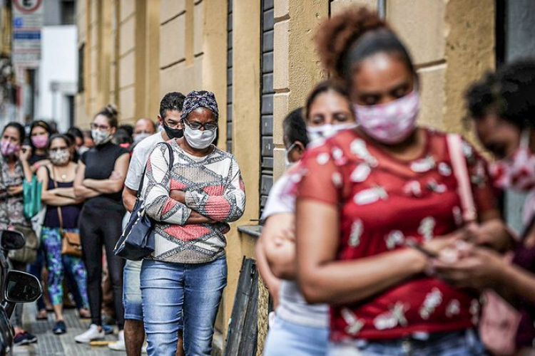 Brasil tiene 727 muertes por covid-19 en 24 horas; total es 58.385