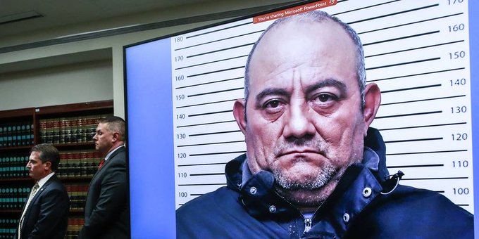 El capo de la droga colombiana, Otoniel, se declara culpable ante justicia de EEUU