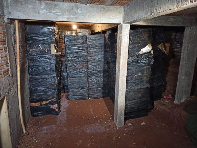 Brasil incauta cerca de 1 millón de cajetillas de cigarrillos paraguayos