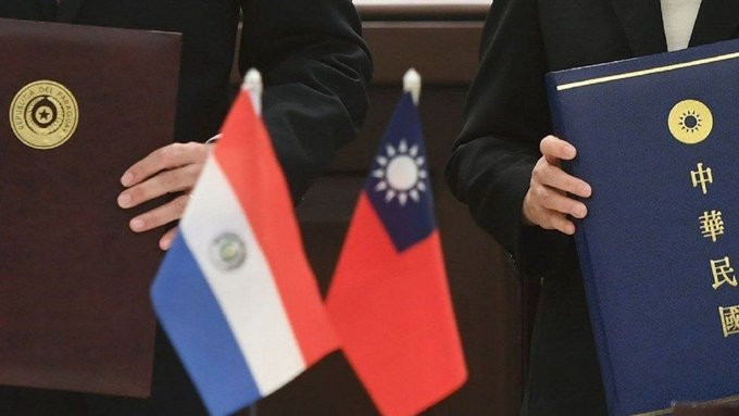 Taiwán acusa a China de querer arrebatar la alianza con Paraguay