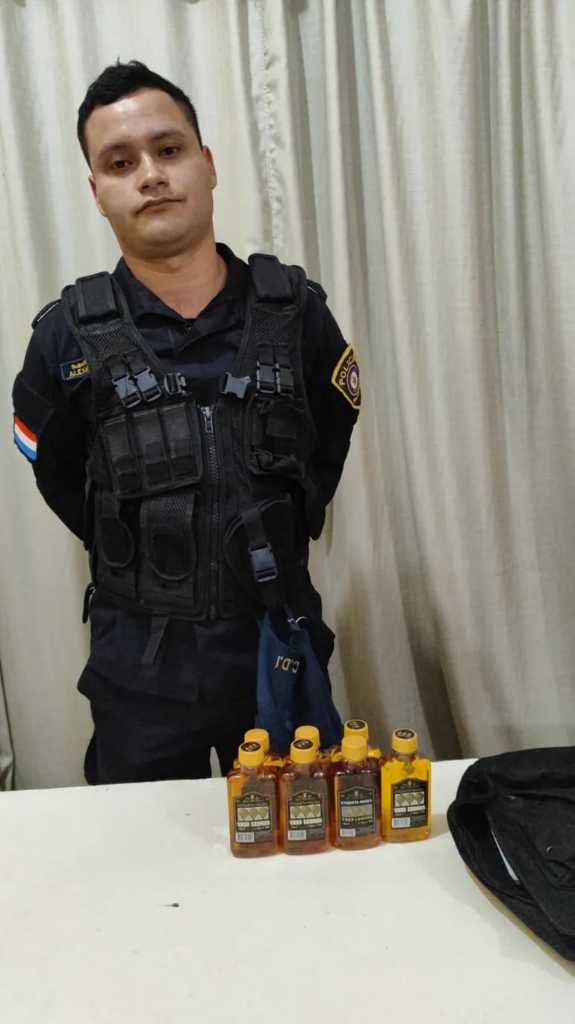 Efectivo policial intentó ingresar bebidas alcohólicas al Buen Pastor