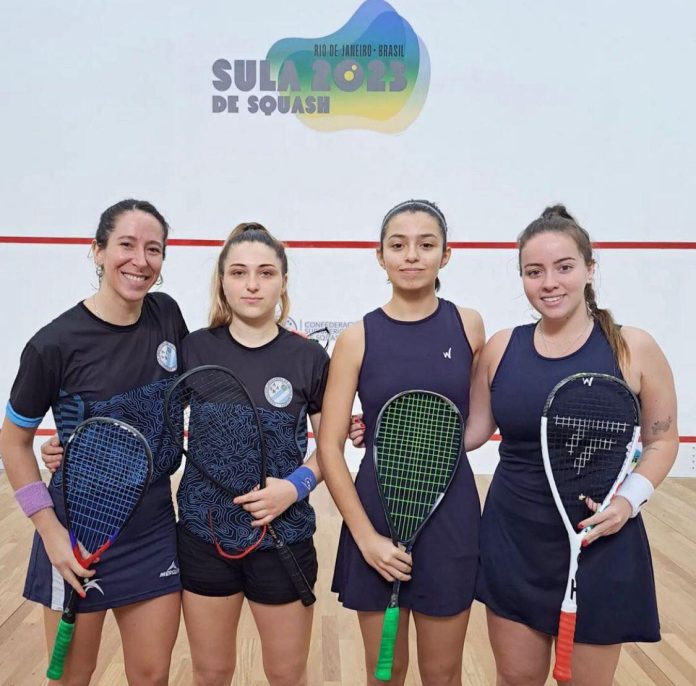 Paraguayas destacan en squash: duo está en semi y Luján es subcampeona