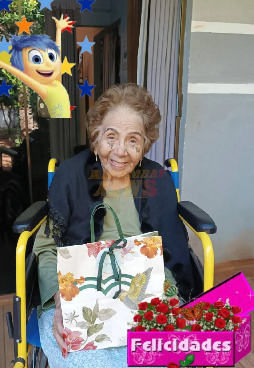 Doña Juana Ruiz Diaz de Benítez -98 años, símbolo de la obstetricia pedrojuanina