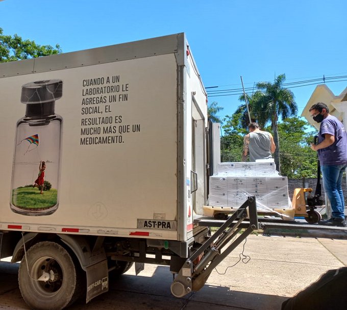 Paraguay recibe nueva carga de medicamentos hemoderivados