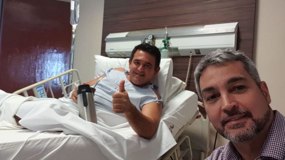 Marito visitó a Eduardo Petta en hospital tras cirugía cardíaca