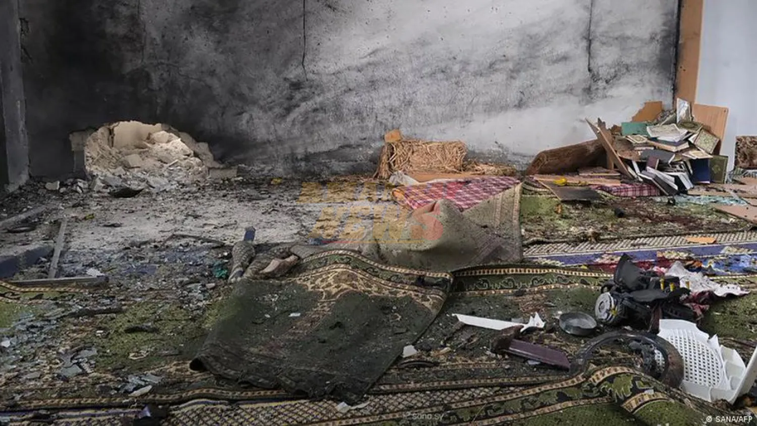 Siria: al menos ocho muertos tras explosión en una mezquita