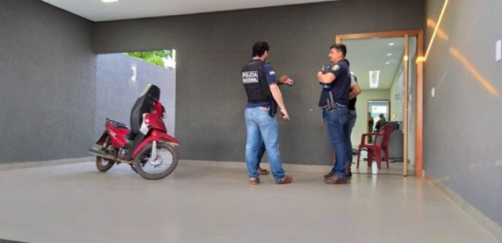 Allanamiento y detención de supuestos sicarios en Pedro Juan Caballero