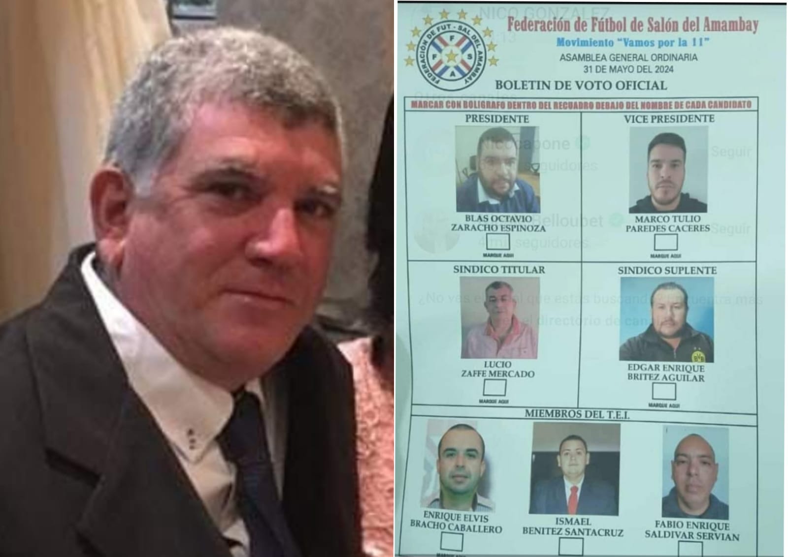 Gustavo Insaurralde: "La similitud con una seccional colorada, no es mera coincidencia"