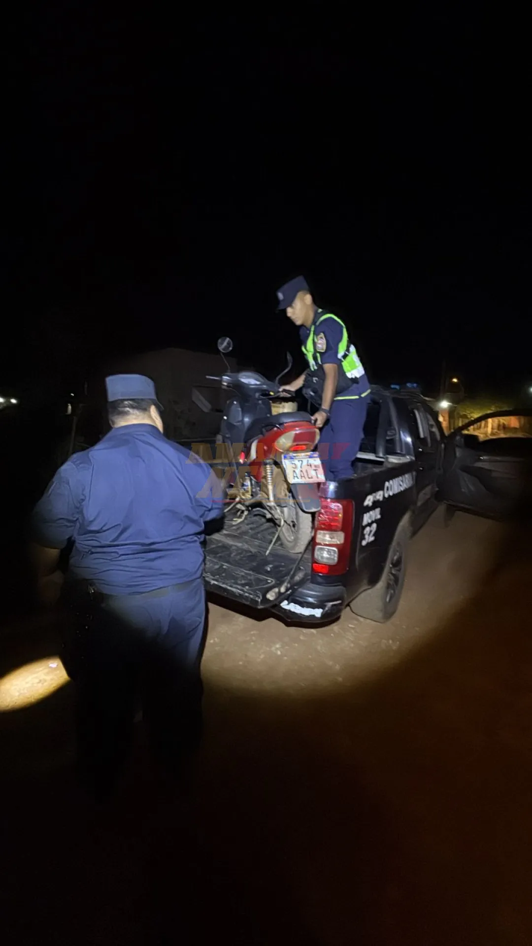 VIDEO: Frontier Security logra más una recuperación de motocicleta hurtada