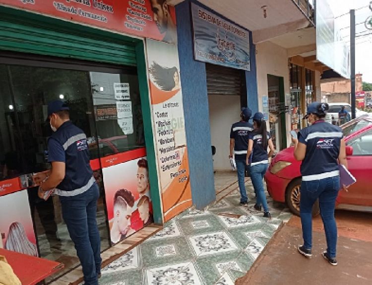 Tributación efectuó controles en comercios ubicados en Alto Paraná