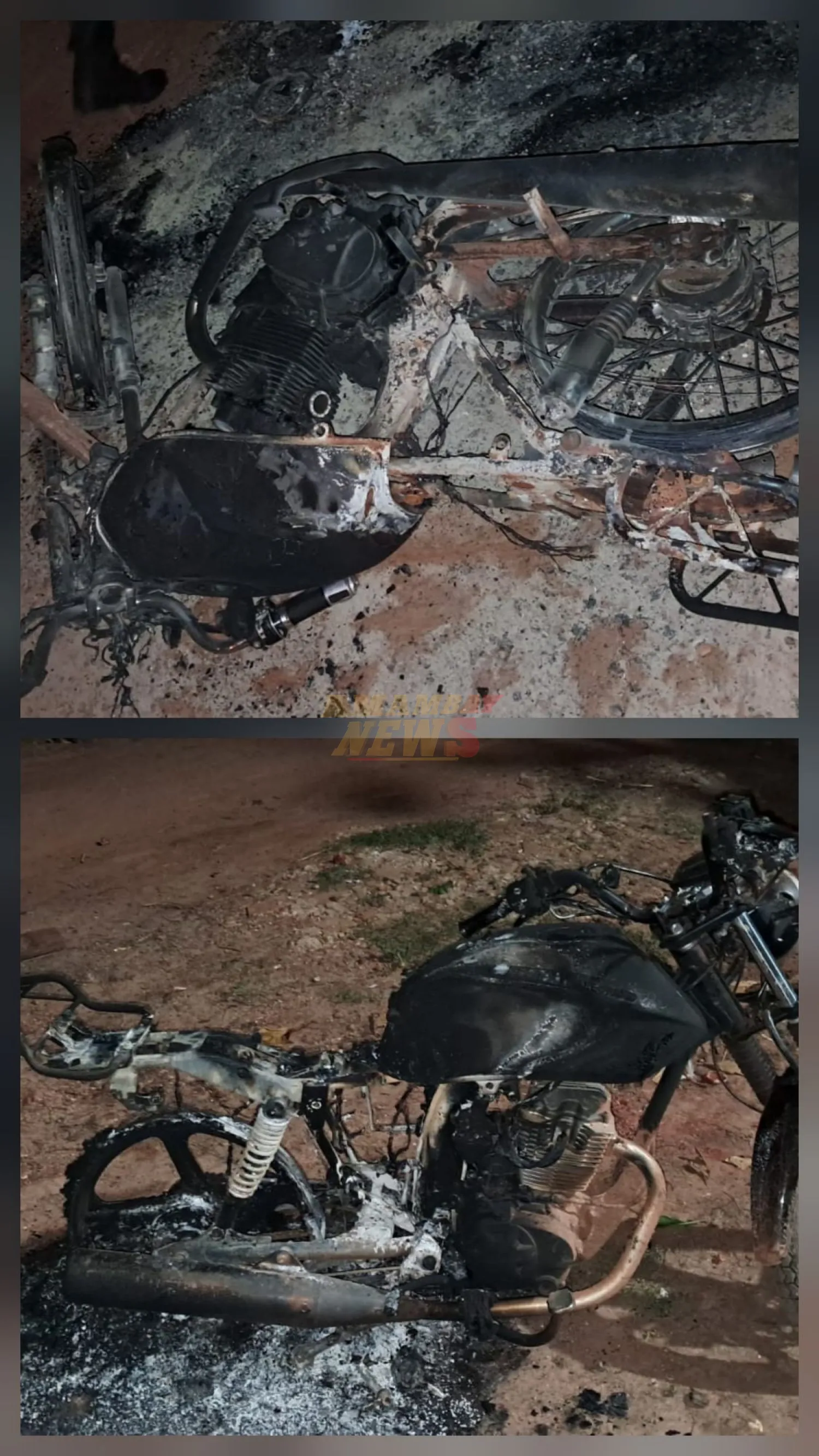 Incendian dos motocicletas tras gresca entre jóvenes en Concepción
