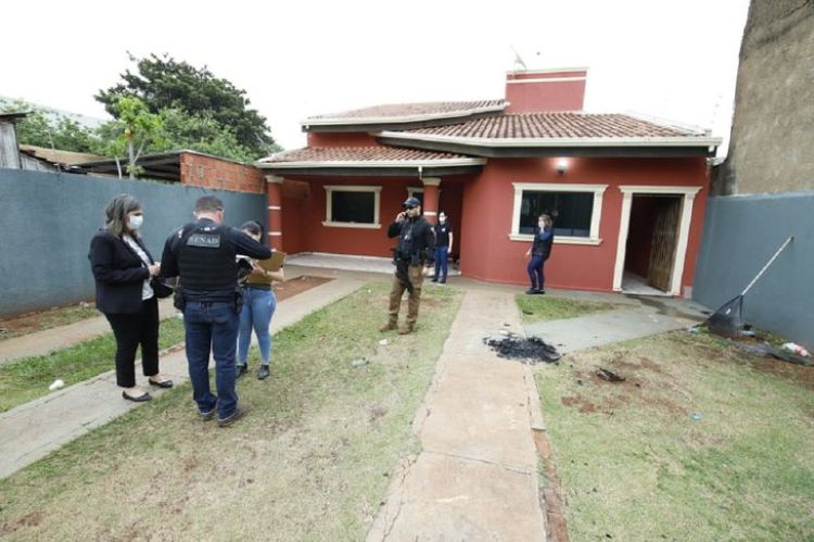 Allanan inmuebles utilizados supuestamente por el PCC en Pedro Juan Caballero