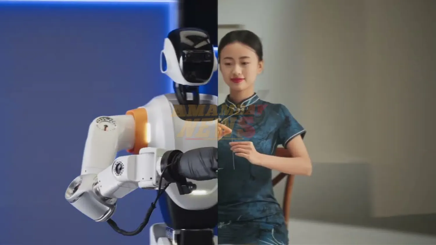 Crean un robot humanoide en China capaz de enhebrar una aguja como un auténtico profesional