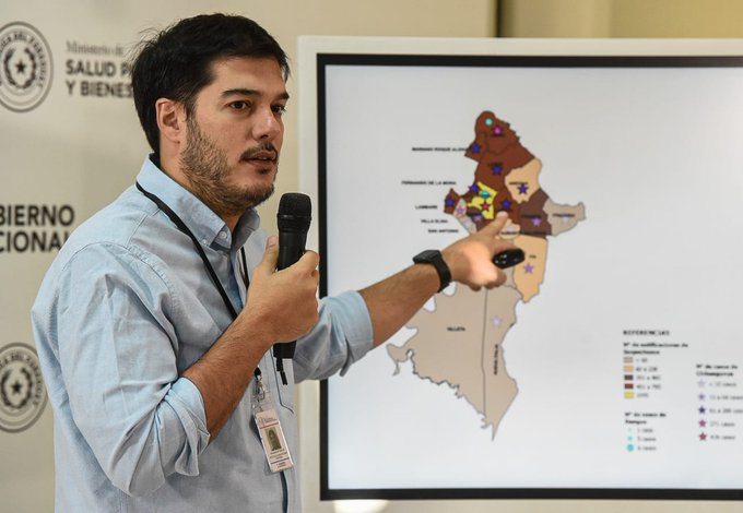 El 90% de los casos de chikungunya se encuentra en Central y Asunción, según Sequera